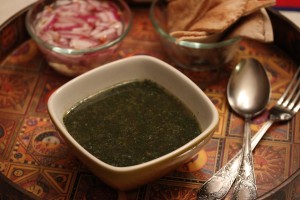 Molokheya Egyptian Jute Soup
