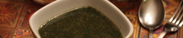 Molokheya Egyptian Jute Soup